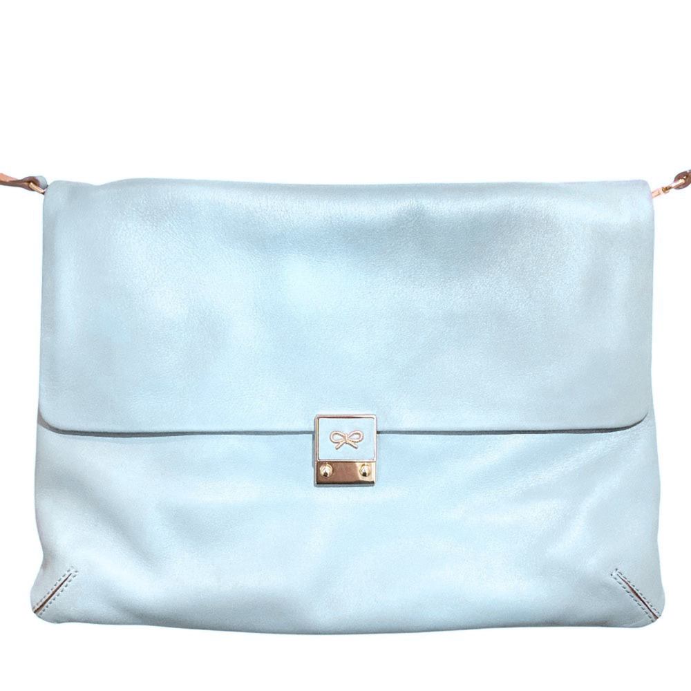 ANYA HINDMARCH CARKER Shoulder Bag, Saxophone Blue, Women's